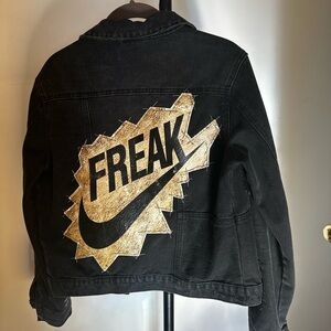 Custom Freak jacket by NYC artist Ivan Orama.
